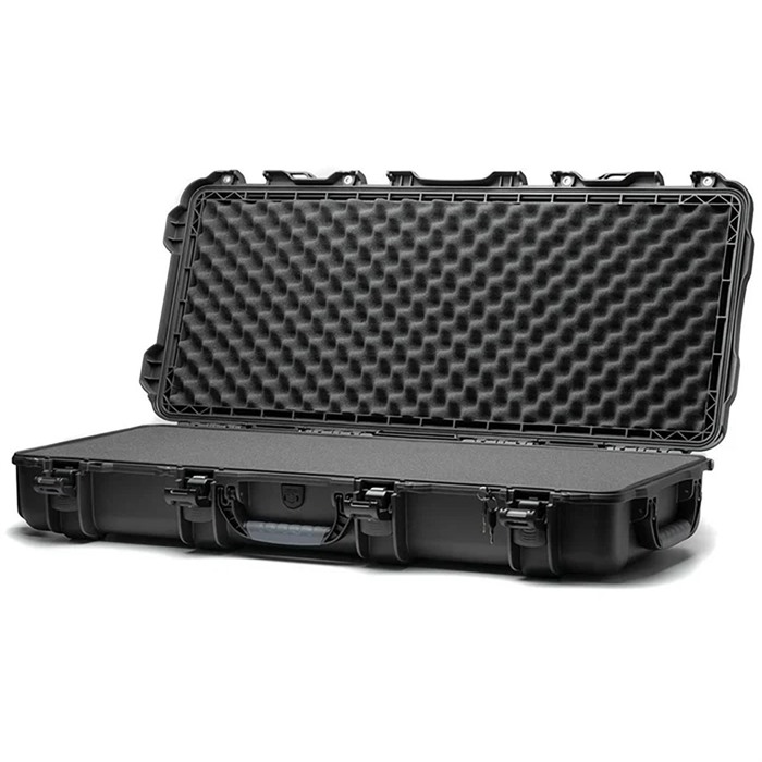 Nanuk 9851001 Black Tactical Rifle Case Waterproof with Foam & Wheels - View 3