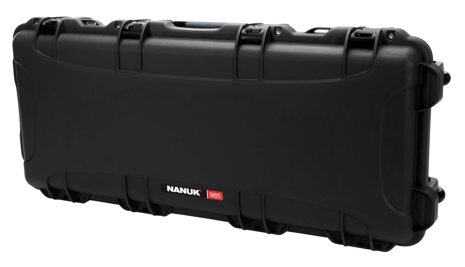 Nanuk 985AR01 Black AR-15 Case NK-7 Resin Foam Wheels Waterproof Dustproof - View 2