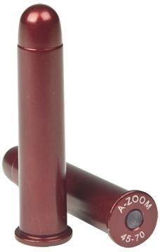 A-Zoom Aluminum Snap Cap, .45-70 Government Caliber, 2-Pack, Precision CNC Machined, Durable for Safe Firing Pin Release - View 2