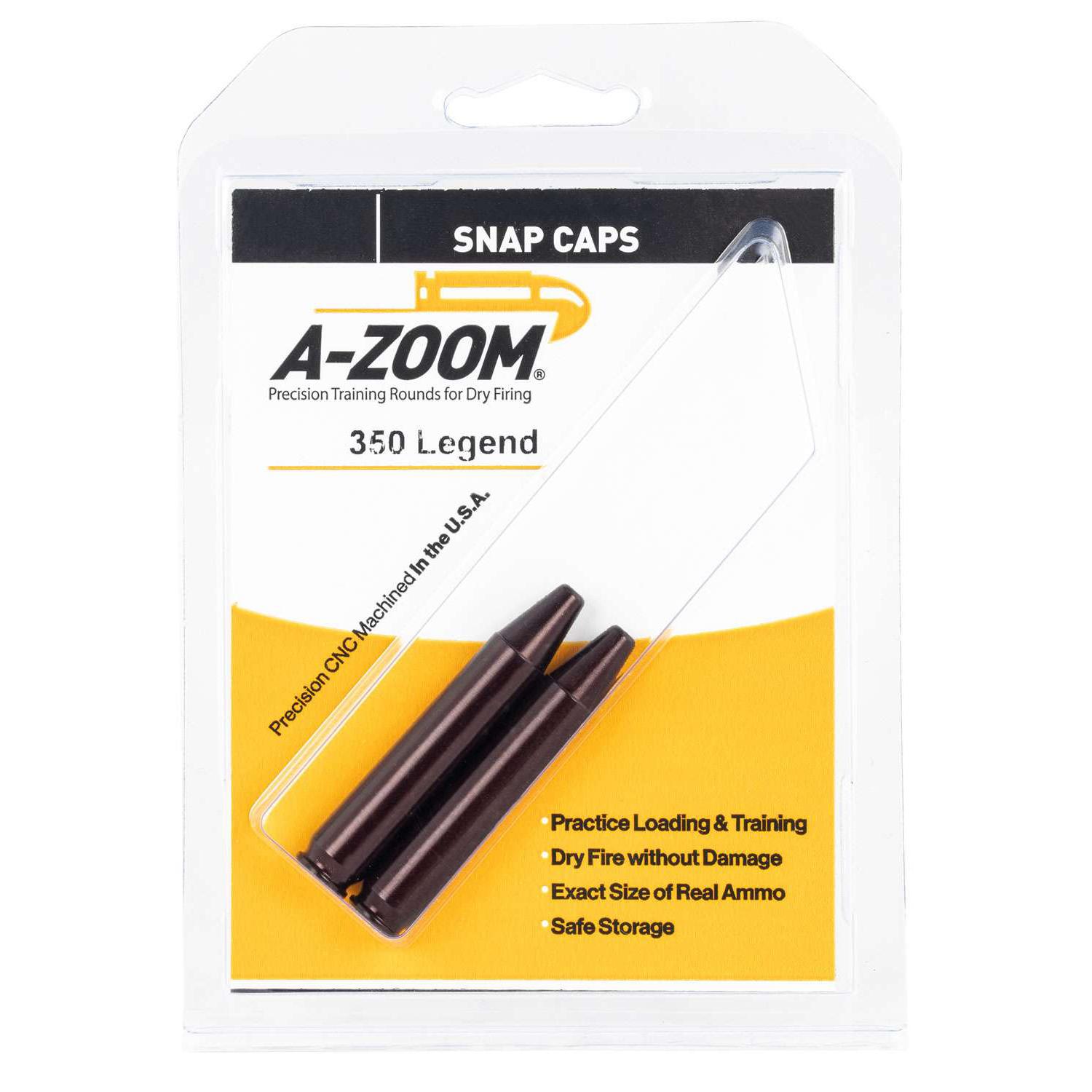 A-Zoom 12273 Rifle Snap Caps 350 Legend 2 Pkg - View 2