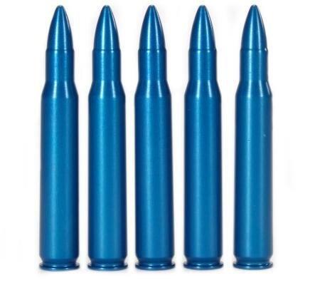 A-Zoom 12329 Aluminum Snap Cap, 30-30 Win Caliber, Durable Blue, 5-Pack - View 2