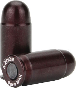 A-Zoom 15132 Precision Metal Snap Caps 9mm Makarov 5-Pack Aluminum - View 2