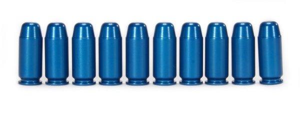 A-Zoom Pistol Metal Snap Caps .40 Smith & Wesson Blue Package of 10 - View 2