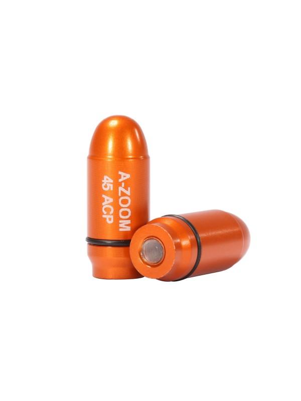 Pachmayr A-Zoom 17104 StrikerCap 45ACP Aluminum Pistol Snap Caps, 2-Pack - View 2