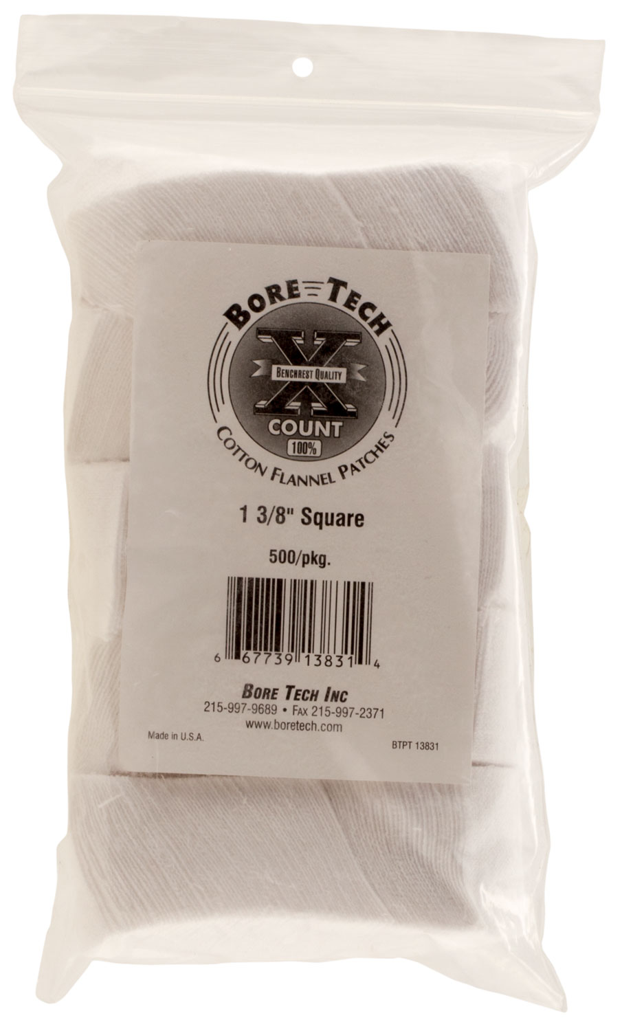 Bore Tech PATCH 1 3/8IN SQUARE 500/BAG - View 2