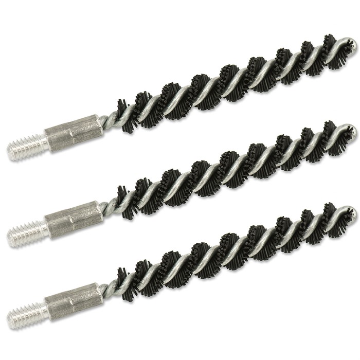Bore Tech 3/PK NYLON RIFLE BRUSH .25 CAL / 6.5MM 8/32 M THR - View 2