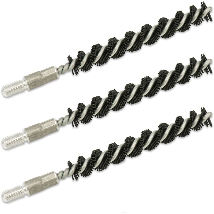 Bore Tech 3/PK NYLON RIFLE BRUSH .243 CAL / 6MM 8/32 M THR - View 2
