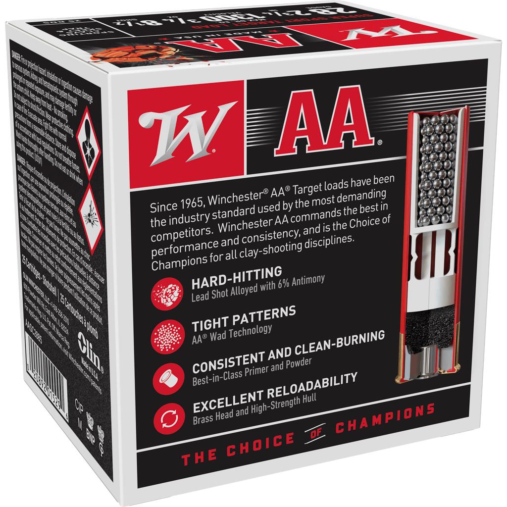 Winchester Ammo AASC2885 AA Super Sport Sporting Clay 28 Gauge 2.75" 3/4 oz 1300 fps 8.5 Shot 25 Bx/10 Cs - View 2