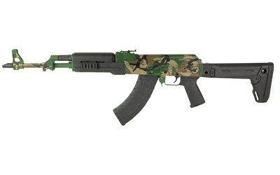 Zastava ZPAPM70 AK 7.62X39 Rifle 16" Chrome Barrel Woodland Finish - View 2