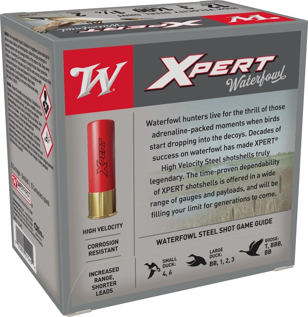 Winchester Ammo Super X Xpert High Velocity 12 Gauge 3" 1 1/4 oz 1400 fps 2 Shot 25 Bx/10 Cs - View 2