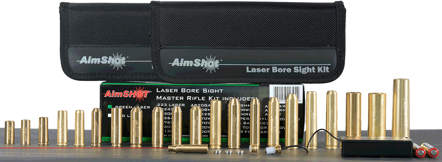 AimShot KTMASTER2RED Multi-Caliber Bore Sight Kit with Red Laser 650nM - View 2