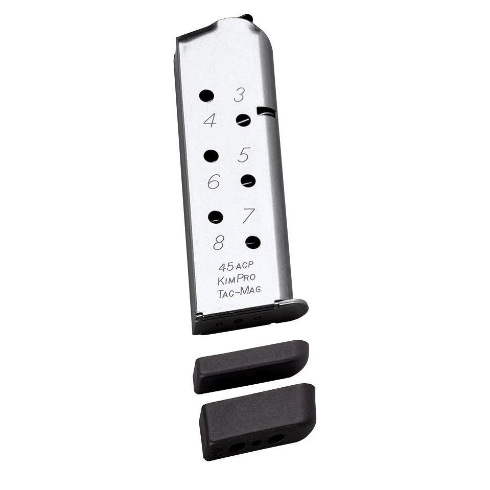 Kimber 1100721A 1911 KimPro Tac-Mag 8rd .45 ACP Full Size Magazine - View 2