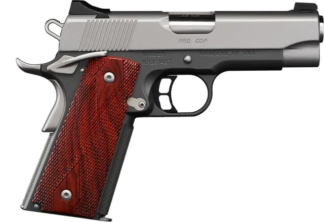 Kimber 3000243 Pro CDP .45ACP Pistol 4" Gray Two-Tone Tritium Sights 7rd - View 2