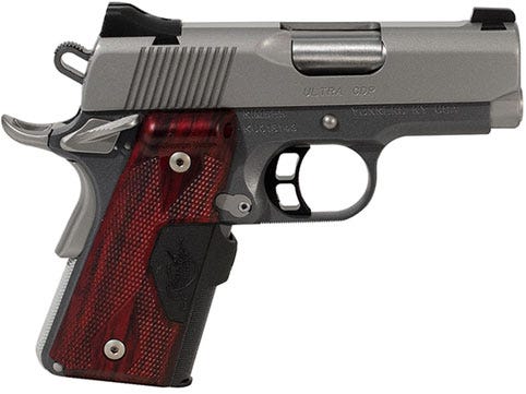 Kimber Ultra CDP Stainless .45 ACP - 3" Match Grade Barrel 7-Round Capacity Charcoal Gray Aluminum Frame with Tritium Night Sights - View 2