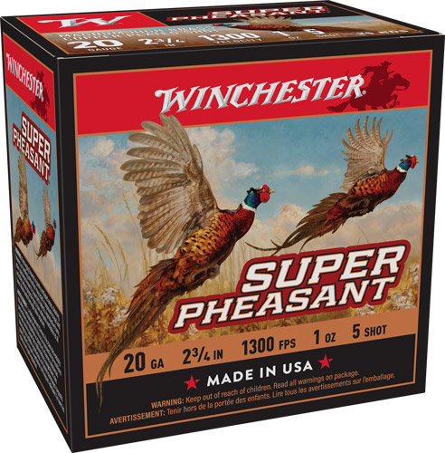 Winchester X20PH5 Super Pheasant 20 Gauge 2.75 in 5 Shot 25 Rounds - View 2