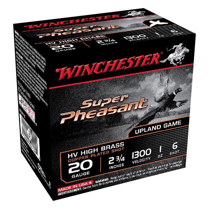 Winchester X20PH6 Super Pheasant 20 Gauge 2.75 in 1 oz #6 Shot 25 Rounds - View 2