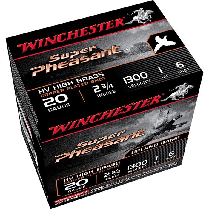 Winchester X20PH6 Super Pheasant 20 Gauge 2.75 in 1 oz #6 Shot 25 Rounds - View 3