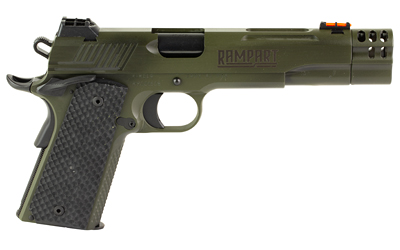 Kimber 3000466 Rampart 45ACP 5" 8rd OD Green Cerakote, HIVIZ Sights - View 3
