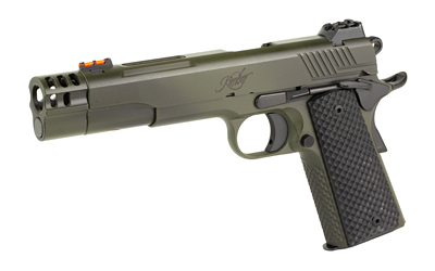 Kimber 3000466 Rampart 45ACP 5" 8rd OD Green Cerakote, HIVIZ Sights - View 4