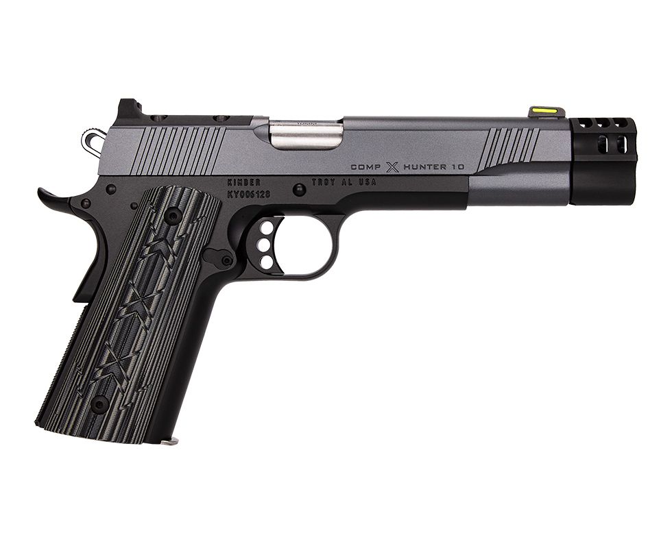 Kimber 3000470 Comp X Hunter 10mm Pistol 8+1, 5" Barrel, G-10 Grips - View 2