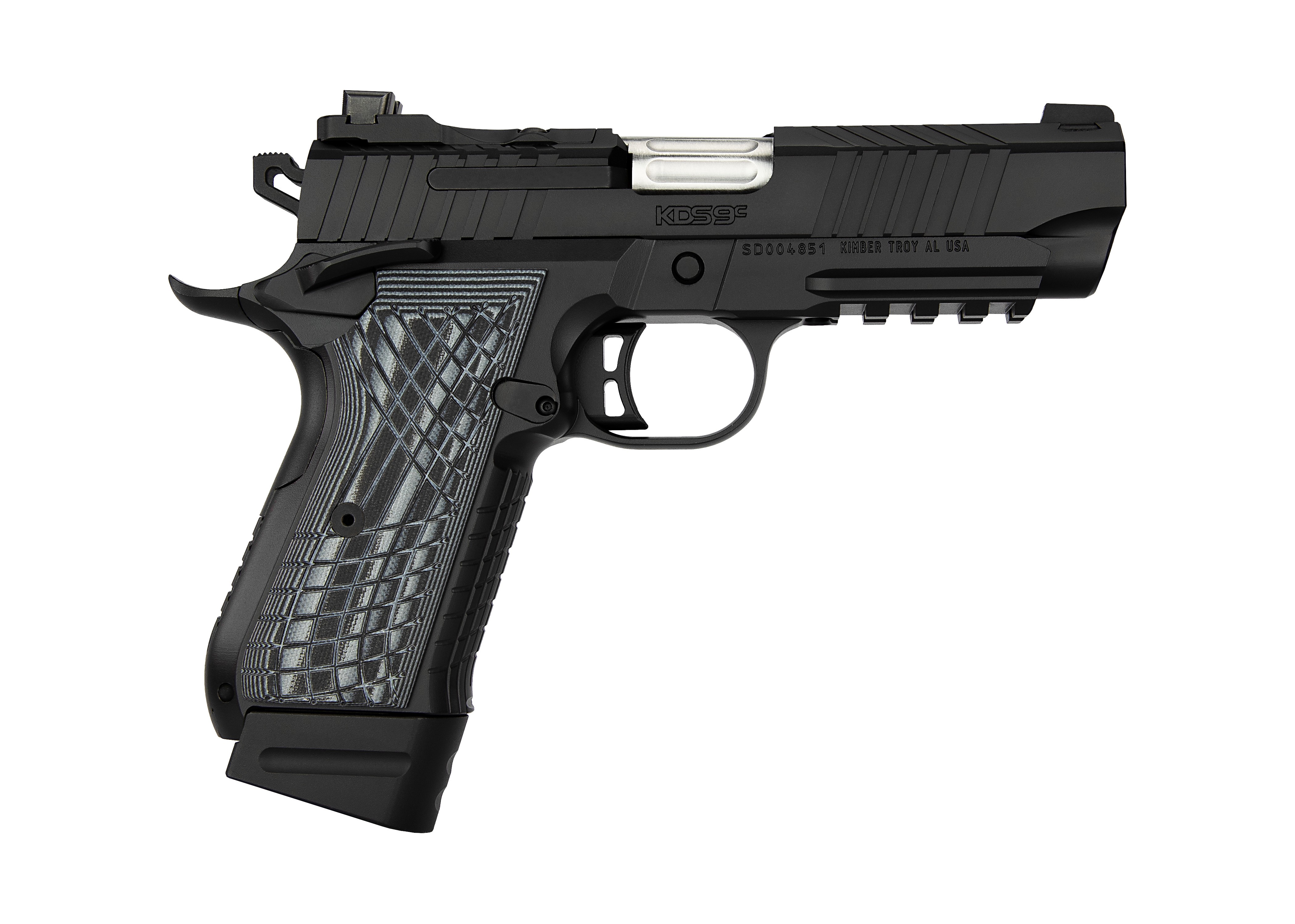 Kimber Mfg.inc 3100014 KDS9C Rail 9mm 15+1 18+1 4.09" KimPro Black... - View 2