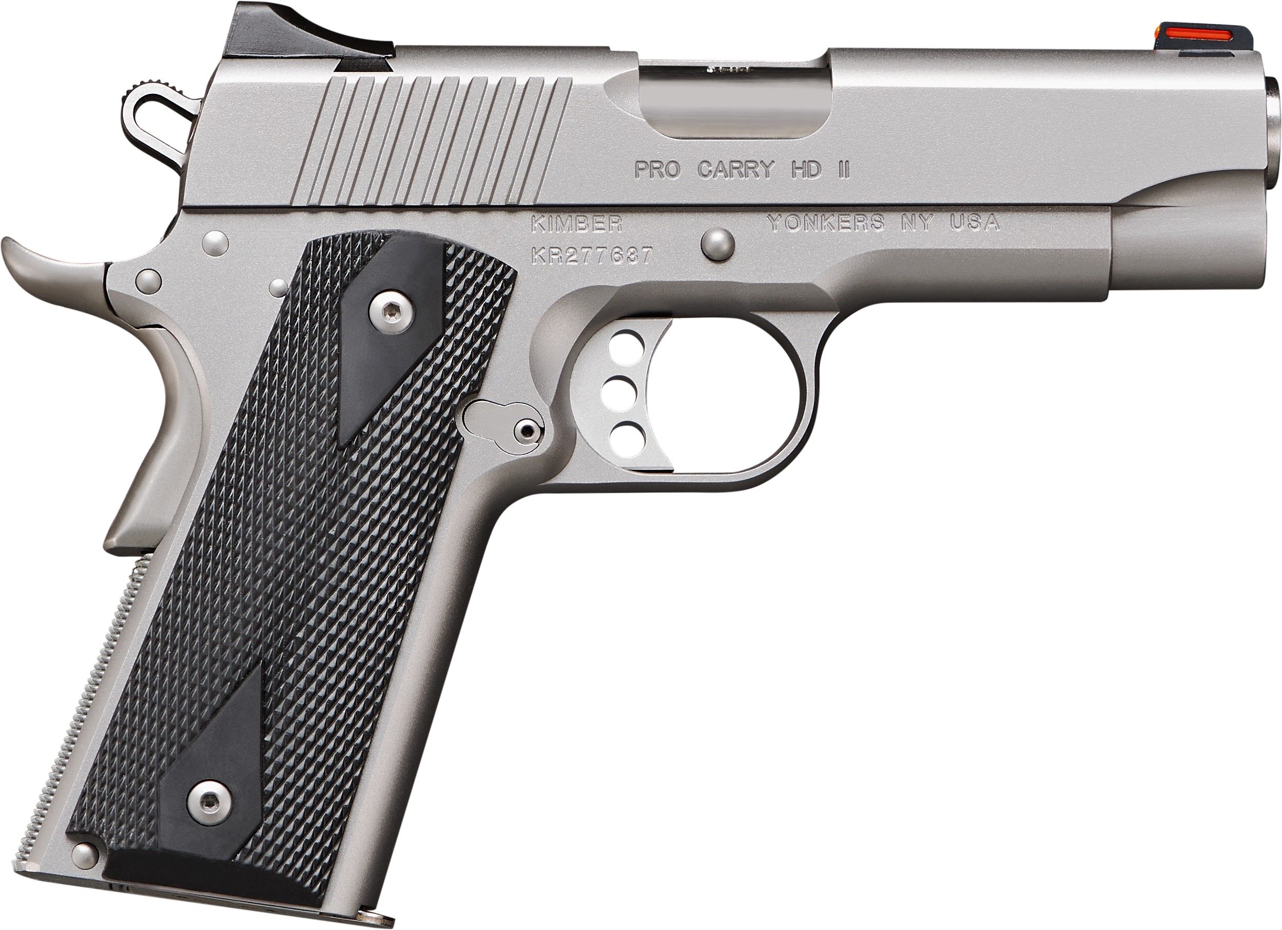 Kimber Pro Carry HD II 3200044CA .38 Super 9+1 Red Fiber Optic Sights - View 2