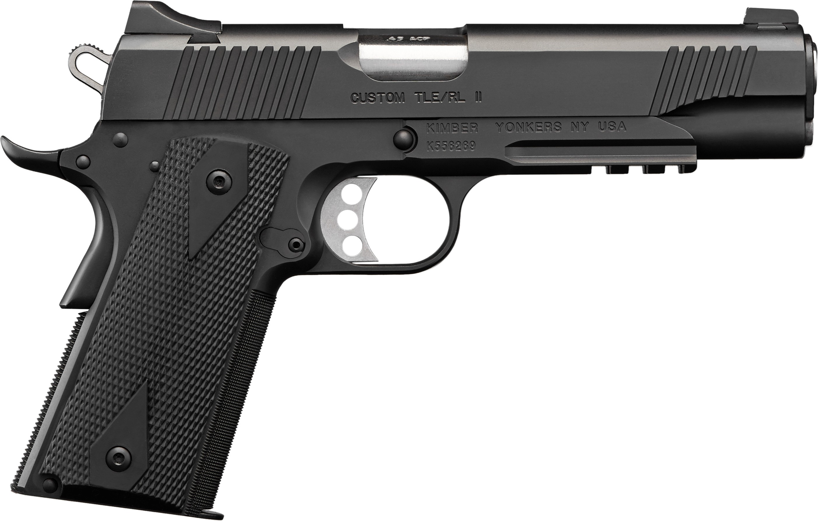 Kimber Mfg.inc 3200139CA Custom TLE/RL II (CA) 45 ACP 7+1 5" Matte... - View 2