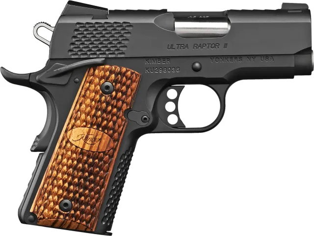 Kimber Mfg Inc 3200150CA Raptor II Ultra *CA Compliant 45 ACP 7+1 3"... - View 2