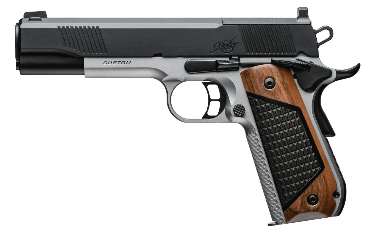 Kimber Custom Two-Tone Pistol  45 ACP 5 in. Black/Matte Stainless OR 7 rd. - View 2