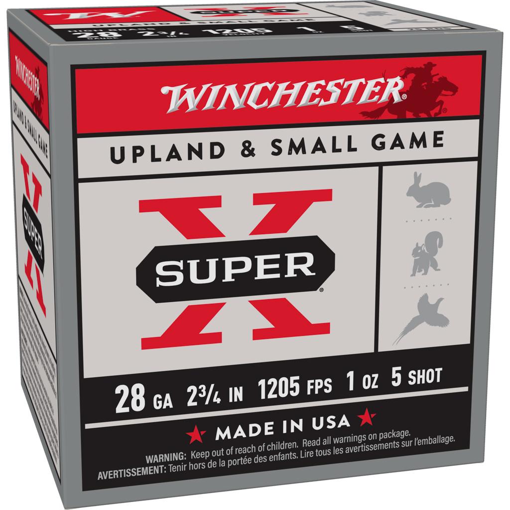 Winchester X28H5 28 Gauge 2.75 in 1 oz 5 Shot 1205 fps 25 Rounds - View 2