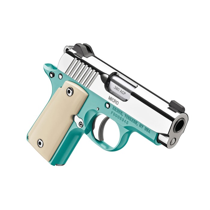 Kimber Micro Bel-Air 380 Night Sights Ivory Micarta Grips - View 2