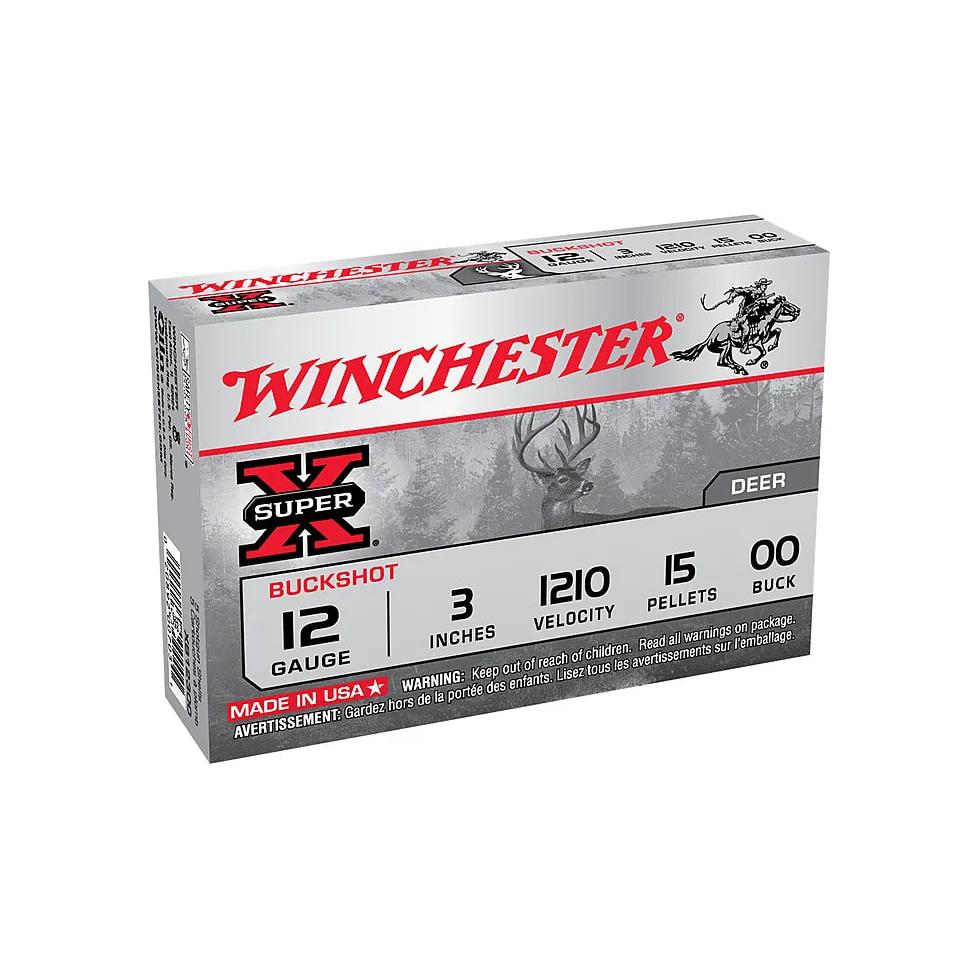 Winchester Super X XB12300VP 12 Gauge 3 in 15 Pellets 00 Buck Shot - View 2
