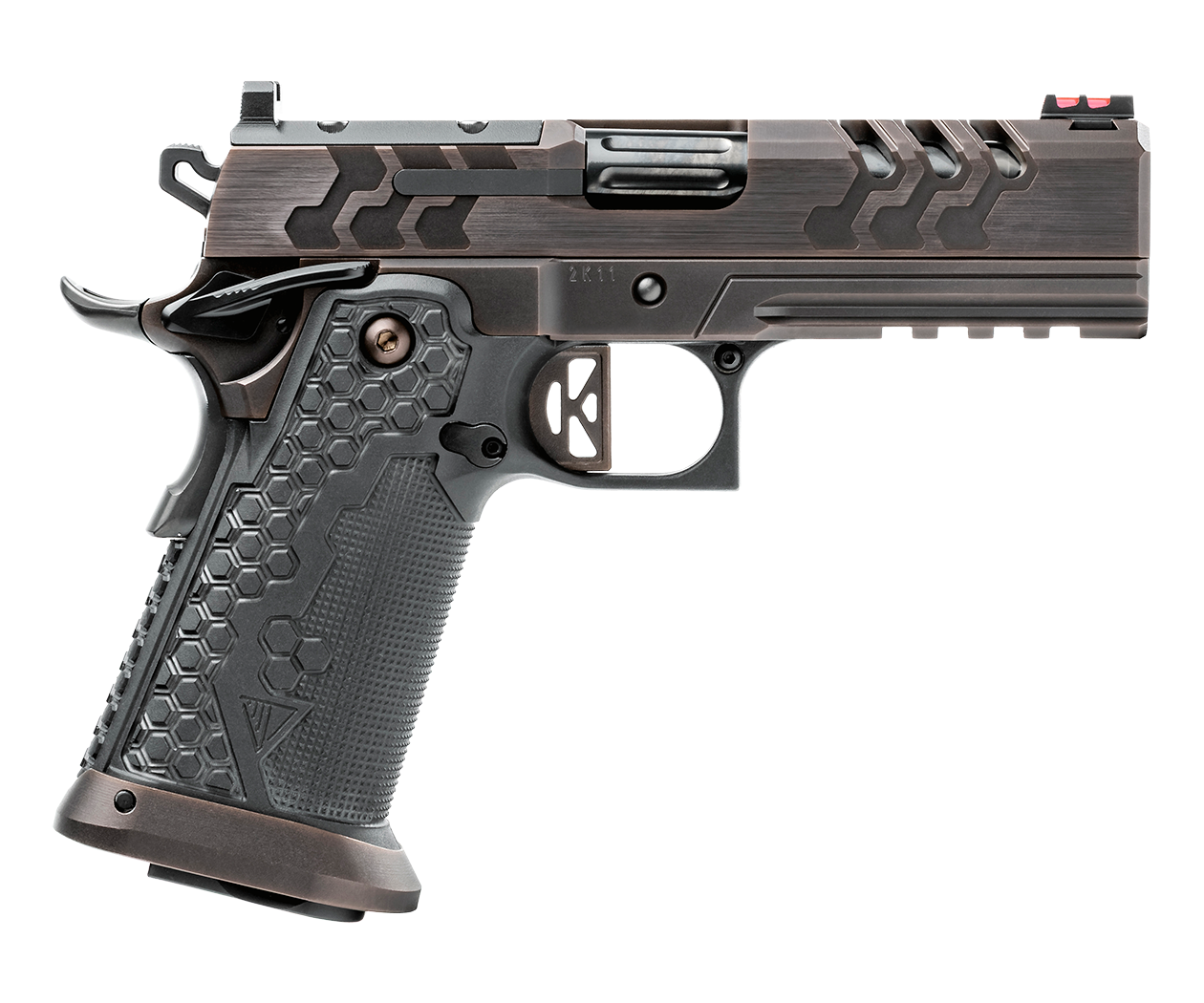 Kimber 2K11 Pro Royal Pistol 9 mm 4.25 in. Bronze PVD/BLK Composite OR 19 rd. - View 2
