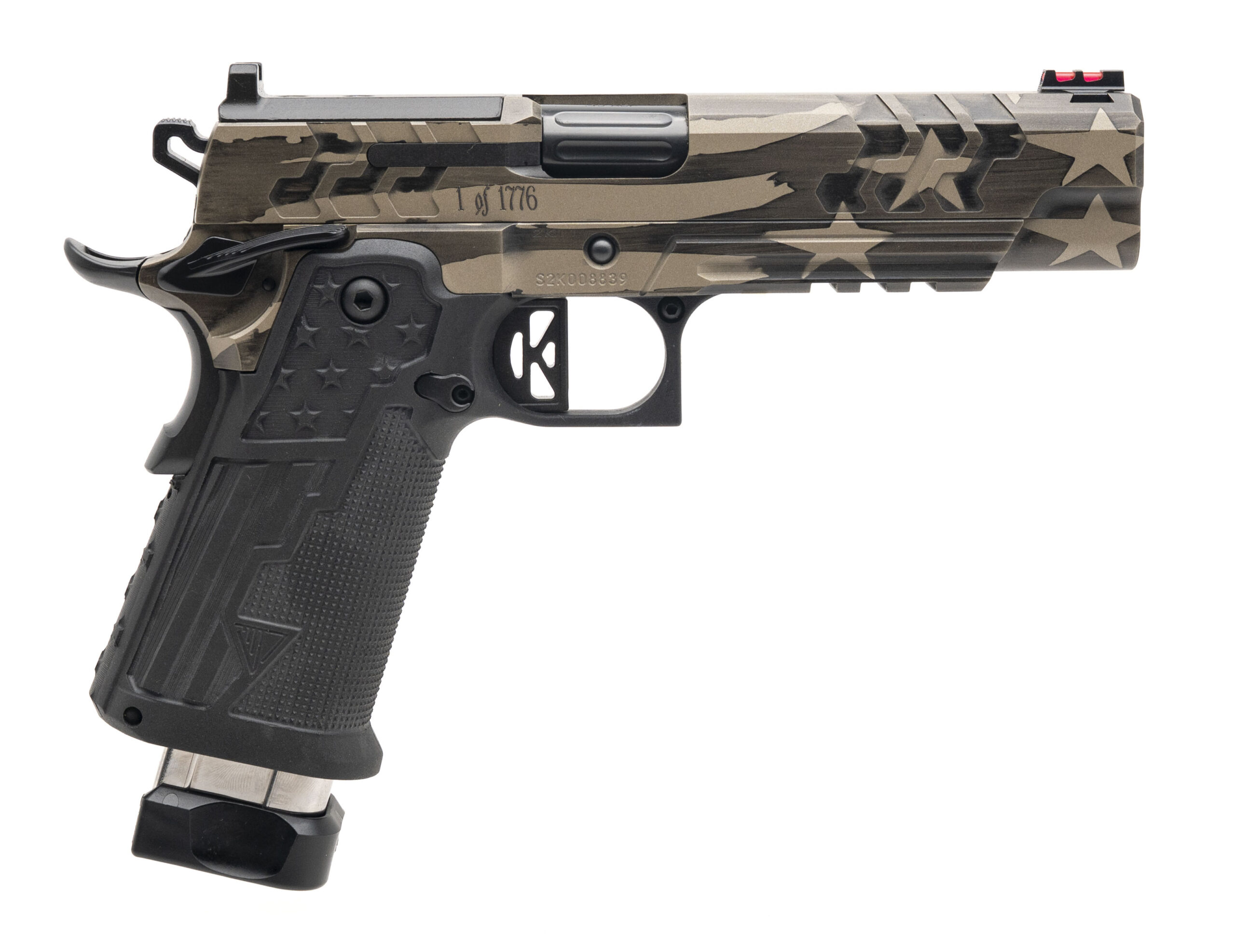 Kimber 2K11 Independence 45 ACP 5" Bull Barrel 13+1 Flag Cerakote - View 2