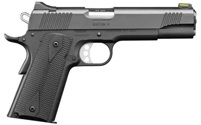 Kimber 1911 Custom II GFO .45 ACP Handgun 5" Barrel 8 Rounds Fiber Optic Sight - View 2