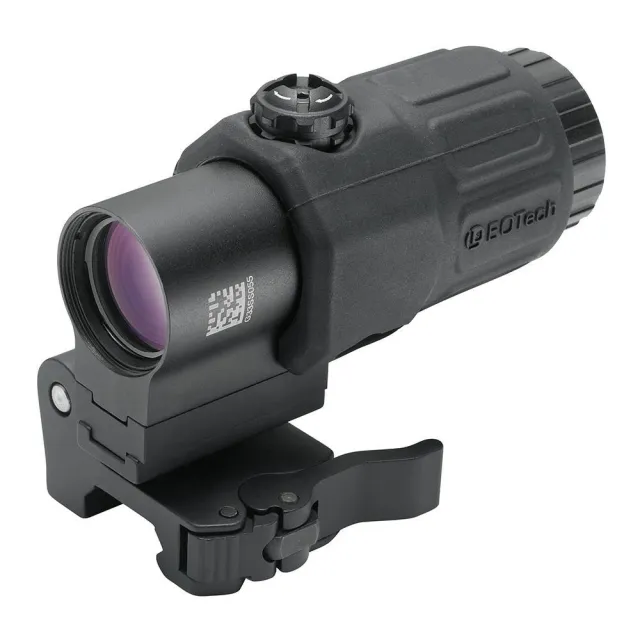 EOTech G33 3X Magnifier, STS Mount, Hand-Operated Adjustments, Quick Detach, Black - View 2