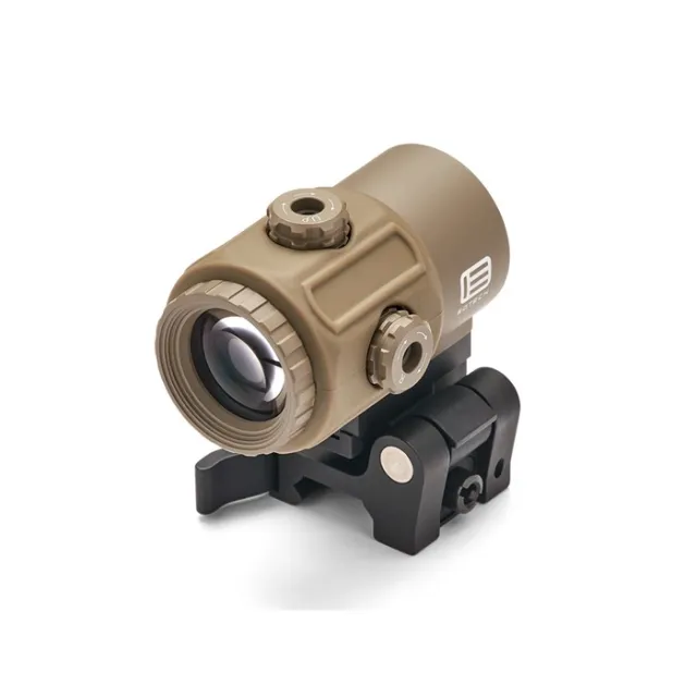 EOTech G43 Magnifier 3X Tan 11.3 oz Fixed Magnification QD Mount - View 2