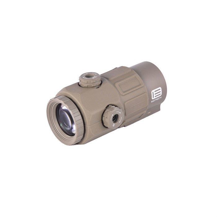 EOTech G45.STSTAN Magnifier, Tan, Fog-Resistant Optics, 2.6" Eye Relief, 4.4 Degree View, Shift Side Mount - View 3