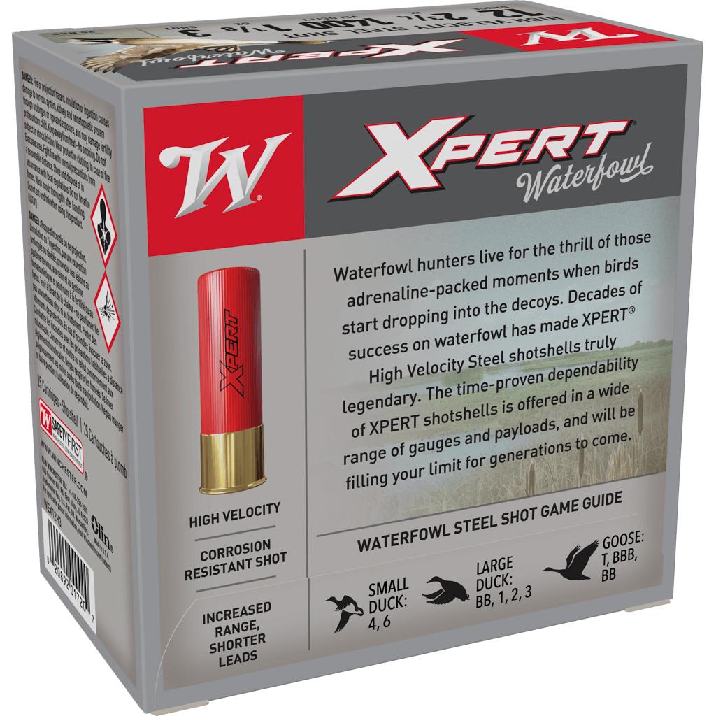 Winchester WEX12H3 12 Gauge 2.75 in 1 1/8 oz #3 Steel Shot 1400 fps - View 2