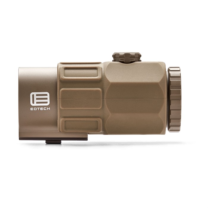 EOTech G45.NMTAN 5x Magnifier Tan, Fog & Water Resistant, 4.4 deg FOV - View 3