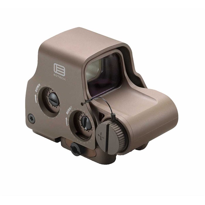 EOTech EXPS-03 Holographic Sight, 68 MOA Circle Dot, Quick-Detach Lever, Night Vision Compatible, Tan - View 3