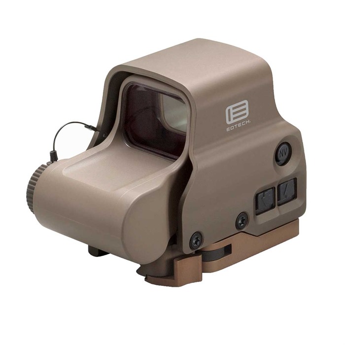 EOTech EXPS-03 Holographic Sight, 68 MOA Circle Dot, Quick-Detach Lever, Night Vision Compatible, Tan - View 4
