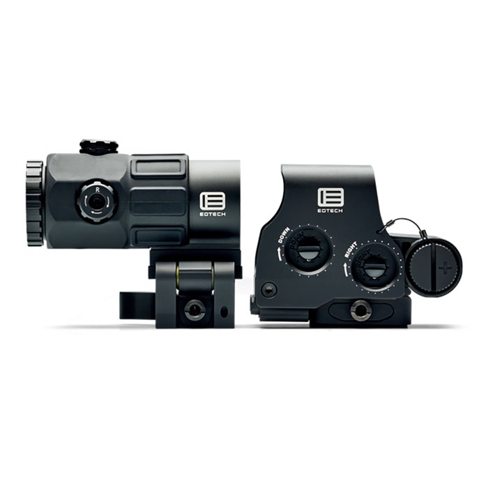 EOTECH HHS V EXPS3-4 HWS & G45 Magnifier Combo with STS Mount, Black - View 3