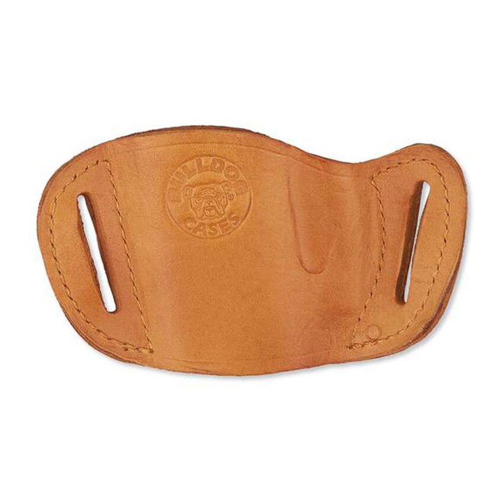 Bulldog MLTL Tan Leather OWB Belt Slide Holster for Large Autos - View 2