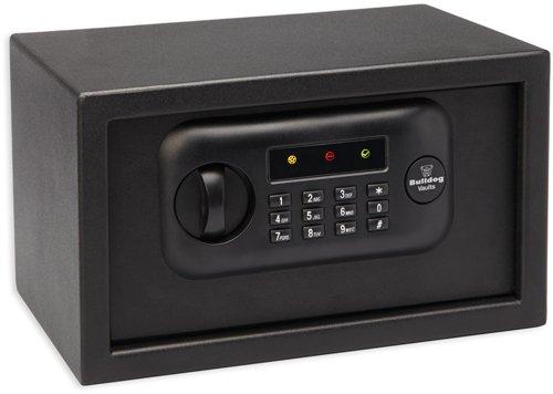Bulldog BD1050 Digital Pistol Vault Heavy Duty Steel 12 x 8 x 7 Black - View 2