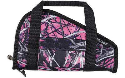 Bulldog BD600MDG Pistol Rug Small Muddy Girl Camo/Black Nylon Holds Handgun - View 2