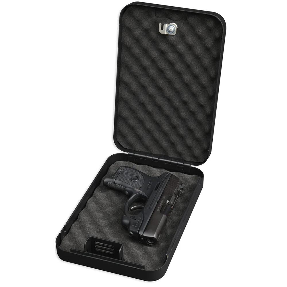 Bulldog CASES Personal Safe W/Key Lock & Security Cable - Blk (BD1121) - View 2