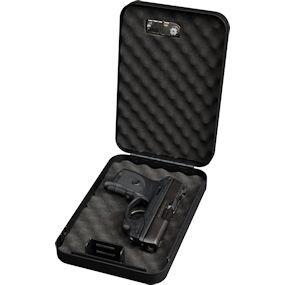 Bulldog CASES Personal Safe W/Steel Combination Lock & Security Cable - Blk - View 2