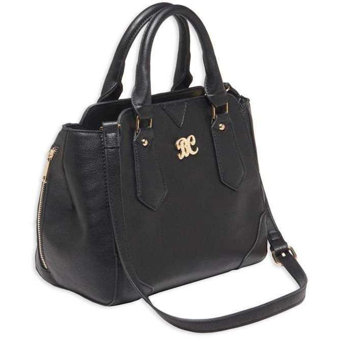 Bulldog BDP020 Black Satchel Purse with Holster, PU Leather, Ambidextrous, Zippered Compartments, 16x9.5x5.5 inches - View 2