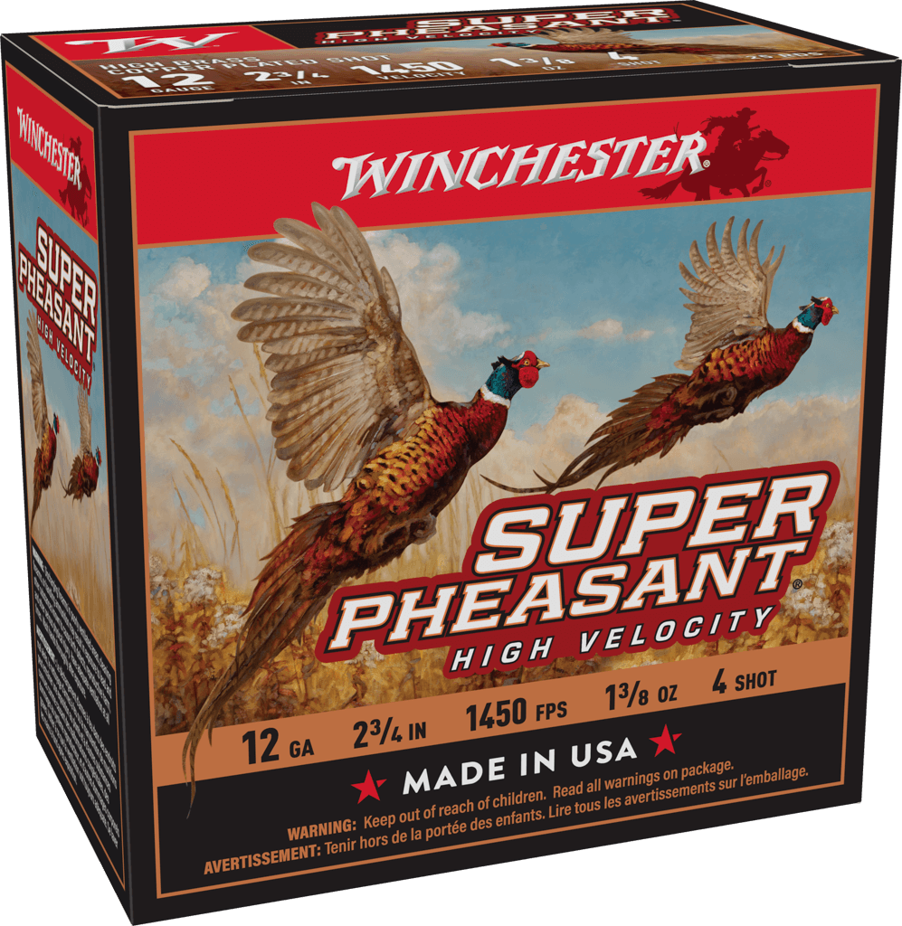 Winchester X12PHV4 12 Gauge 2.75 in 1 3/8 oz 4 Shot 1450 fps High Brass - View 2
